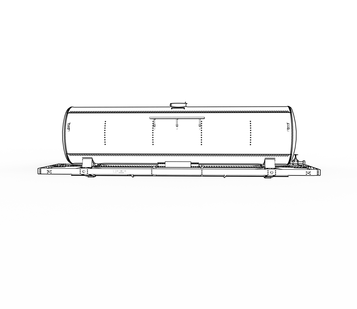 TW Water tank car - N