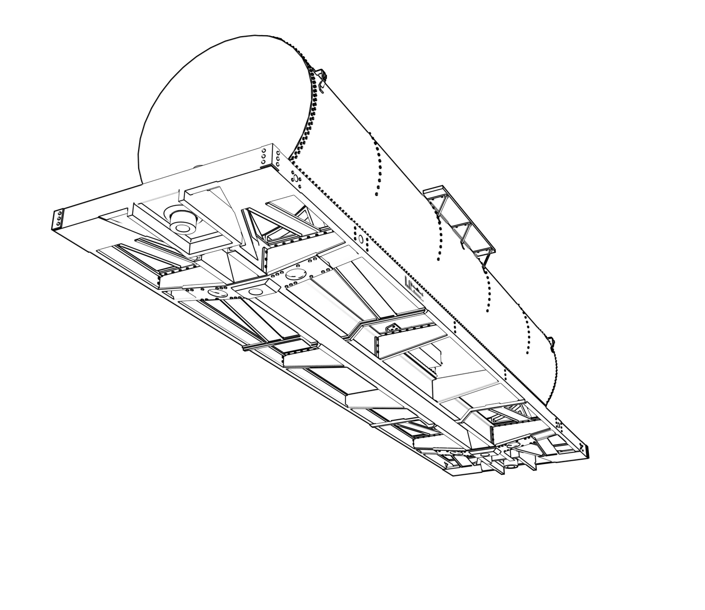 TW Water tank car - N